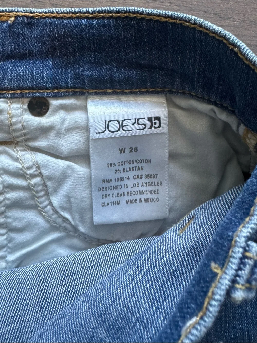 Joe's Jeans Distressed Denim Shorts